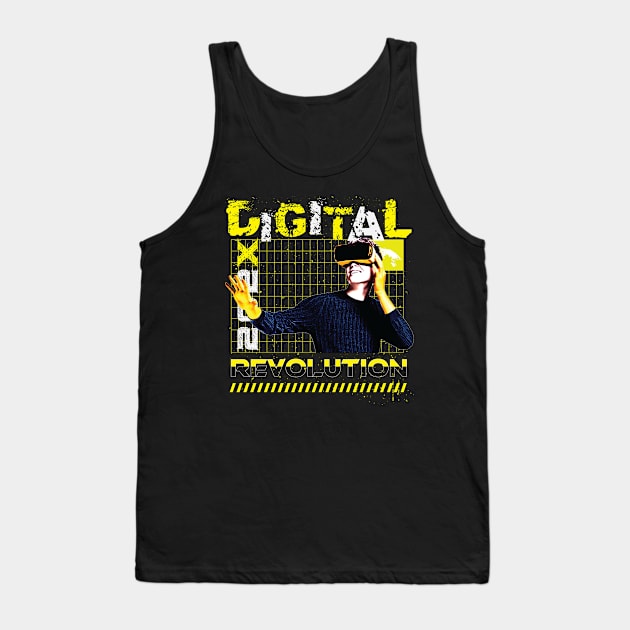 Digital Revolution Tank Top by RadioaktivShop